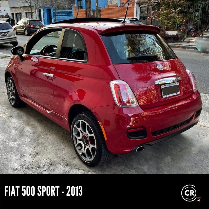 Fiat 500 Rojo 2