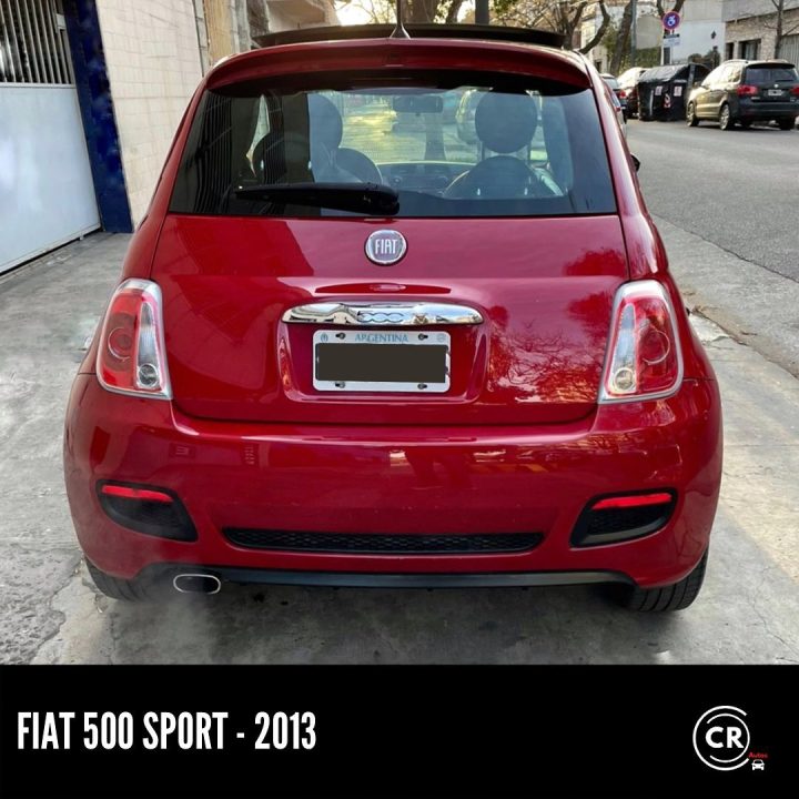 Fiat 500 Rojo 3
