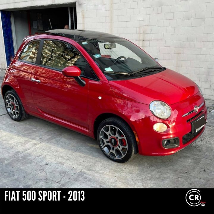 Fiat 500 Rojo 4