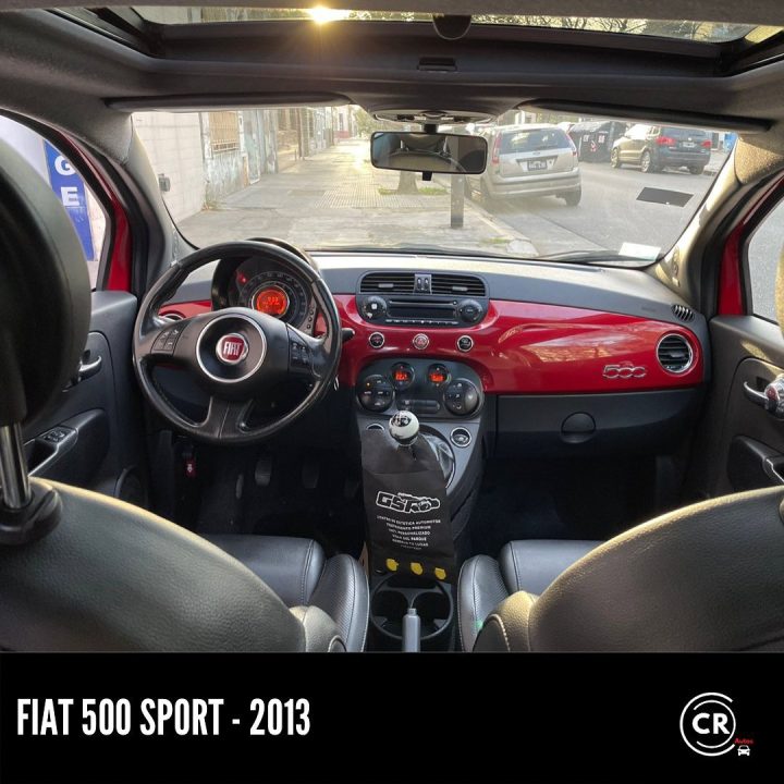Fiat 500 Rojo 5