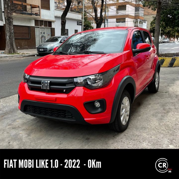 Fiat Mobie Rojo